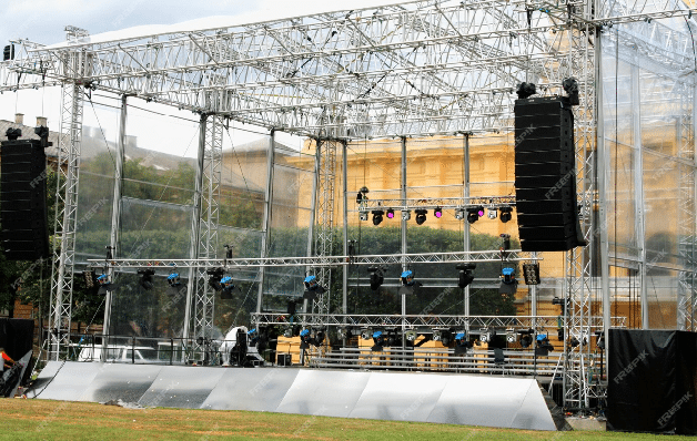 Outdoor stage