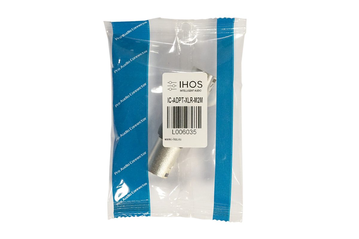 products_1_image_1296 IC-ADPT-XLR-M2M Xlr Erkek Adaptör